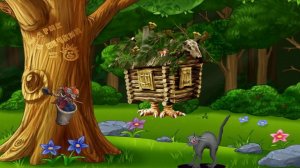 Футаж баба яга