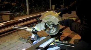 Монтажная пила из торцовочной пилы по дереву