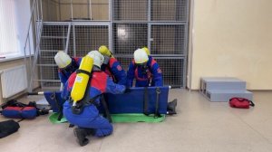 Спасение пострадавшего газоспасателями, Газоспасательные работы