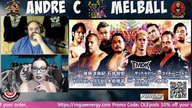 NJPW Puroresu Review - The New Beginning Tour - First Matches January 22 Results & Review смотреть онлайн