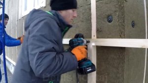 Утепление Деревянного Дома из Бруса. Как правильно утеплить Фасад Деревянного дома  в100мм.