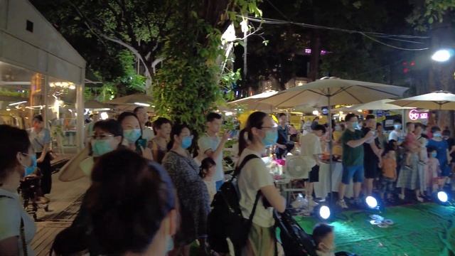 Night Walk In Foshan China - Creative Industry Park - China 4K Walk