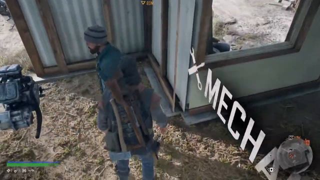 DAYS GONE glitched mechanic shop смотреть онлайн