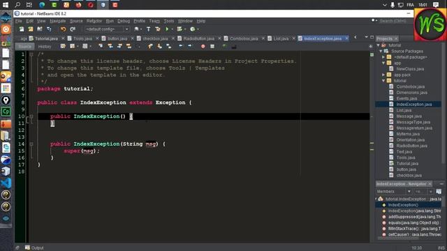 الدرس 63من كورس الجافا Object Oriented Create Custom Exception смотреть онлайн