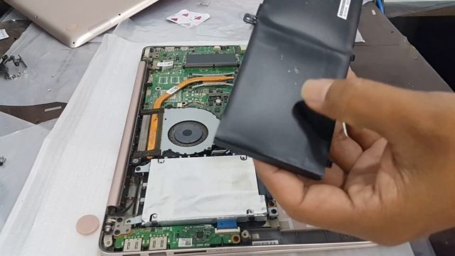 Asus UX410U Battery Replace