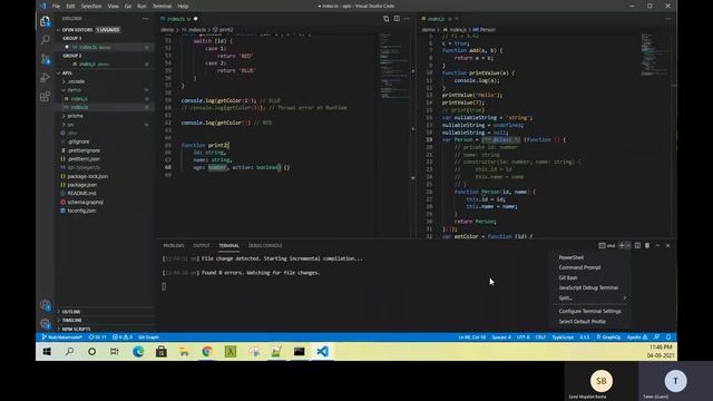JavaScript and Typescript Basics for users with some basic programming knowledge смотреть онлайн