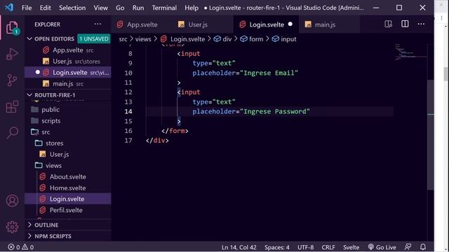 #08 Curso Svelte JS - Router (Navegación y Rutas protegidas) смотреть онлайн