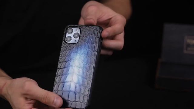 Чехол для Iphone из кожи крокодила патинаж синий смотреть онлайн