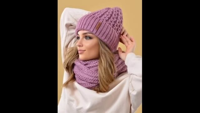 ?Увидела и обалдела. ?Ну какая ж красотища.?Вязаные шапки спицами для всех. смотреть онлайн