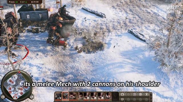 IRON HARVEST - RUSVIET Hero Units - New MECH STRATEGY WAR Game 2020 смотреть онлайн