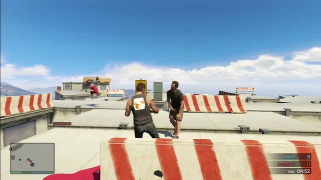 GTA5 Sky Fight смотреть онлайн