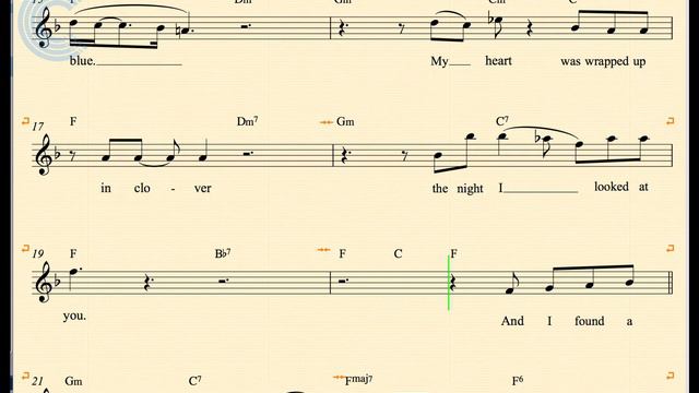 Flute - At Last - Etta James - Sheet Music, Chords, & Vocals