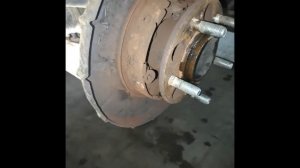 КИА СИД колодки ручника ч1