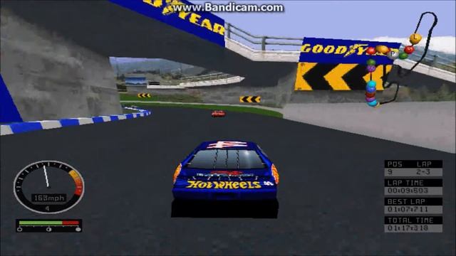 NASCAR Road Racing (PC) Gameplay (Kyle Petty) (Meibashi Speedway) (3 Laps) смотреть онлайн