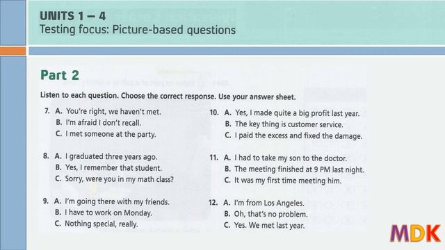 Tactics for Testing Expanding Test 1 Picture Based Questions смотреть онлайн