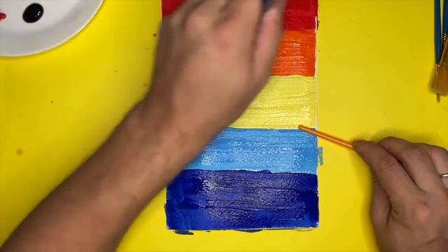 Как нарисовать Закат на Море красками / Рисуем Красками смотреть онлайн