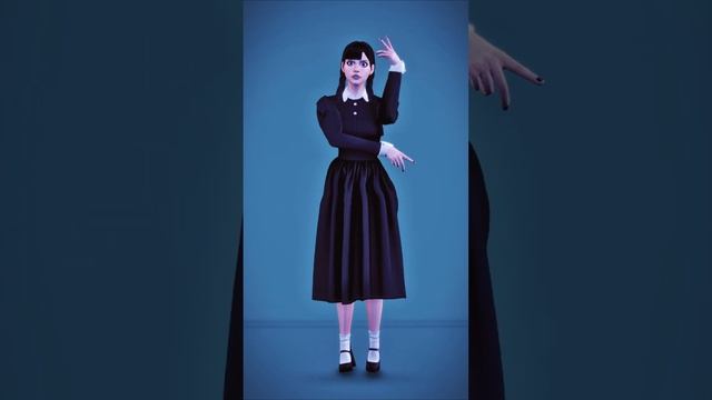 The Sims 4 | Wednesday Addams Dance Animation Download смотреть онлайн