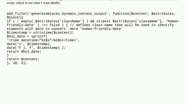 Convert custom field date format to "Wordpress default" смотреть онлайн
