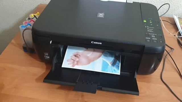 Canon MP280 с СНПЧ пример печати смотреть онлайн