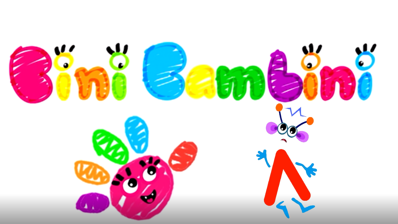 Учим буквы и слоги с игрой BiniBambini. Буква "Л" смотреть онлайн