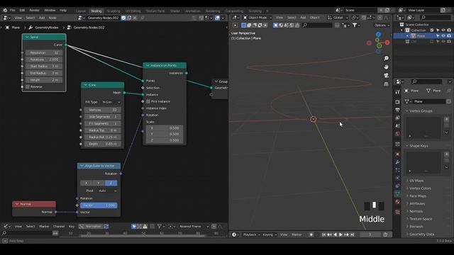 [Tut] Align Euler to Vector Node Explained - Blender Geometry Nodes 3.0 Field смотреть онлайн
