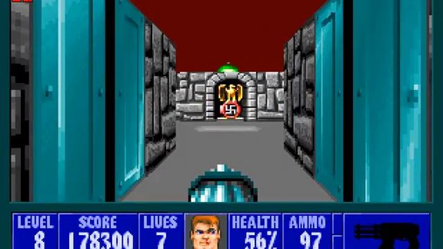 Wolfenstein 3D 2 эпизод 8 серия