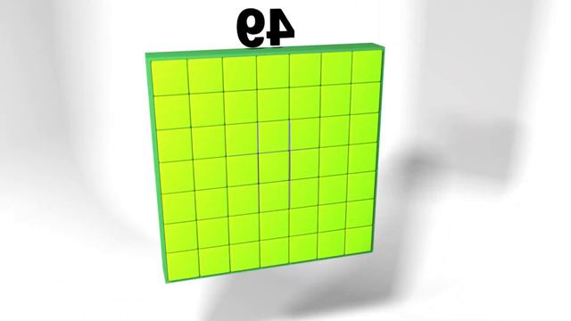 New Numberblocks 25 - 36 - 49 - 64 - 81 Learn to Count ( Fanmade ) смотреть онлайн