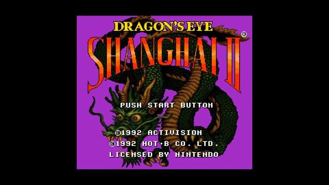 Shanghai II - Dragon's Eye (SNES/SFC) - BGM 02: Classic Mahjong смотреть онлайн