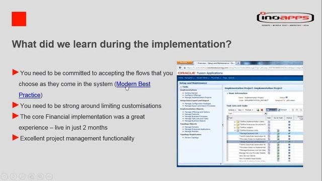 Webcast: Why Inoapps chose Oracle ERP Cloud & where are we now смотреть онлайн