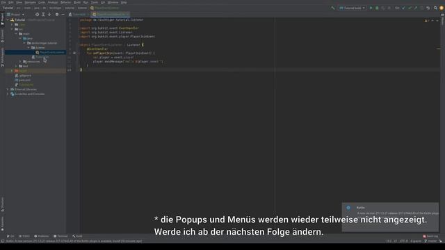 Spigot-Plugin in Kotlin #5: PlayerEvents, Listener und EventHandler смотреть онлайн