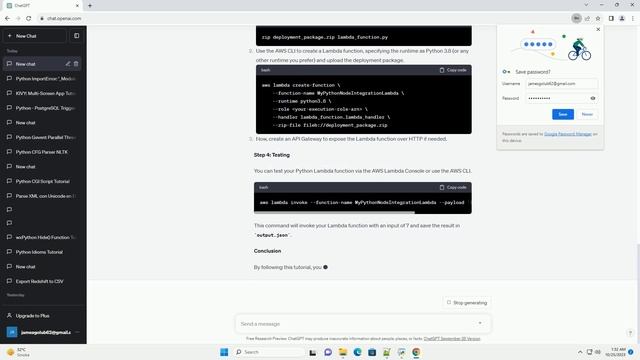 Using a NodeJS 4 script from Python on AWS Lambda смотреть онлайн