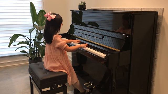 Sophia - 8 years - Piano - Chopin - Waltz No .7 in C-Sharp Minor, Op. 64 No. 2 смотреть онлайн