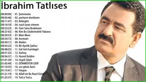 Şarkıcı İbrahim Tatlıses en iyi albümü 2018 - İbrahim Tatlıses en iyi şarkıları