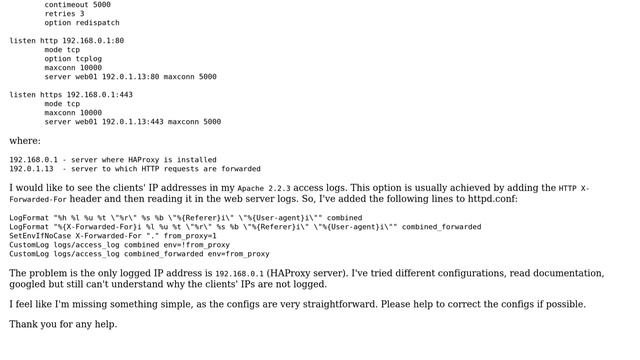 DevOps & SysAdmins: Add X-Forwarder-For HTTP header to HAProxy смотреть онлайн