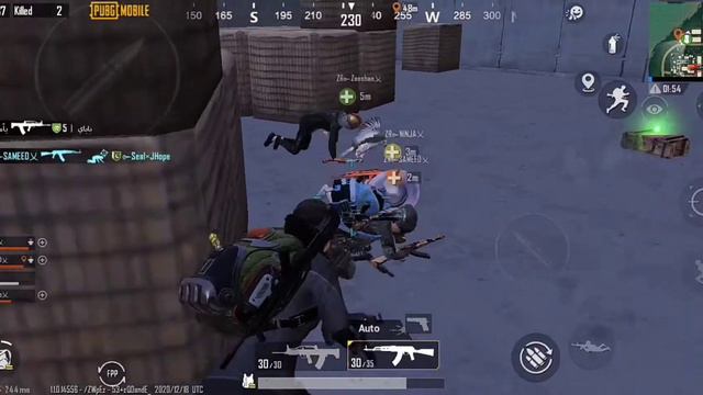 Sharp Aquos r2 90fps Pubg | Impossible Escaping 3 squads 😮 | Ace lobby | PUBGM Gameplay смотреть онлайн