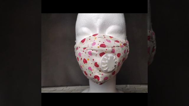 Защитная маска Клубничка / маски защитные /маска от пыли / маска от дыма / маска против / маски опт смотреть онлайн