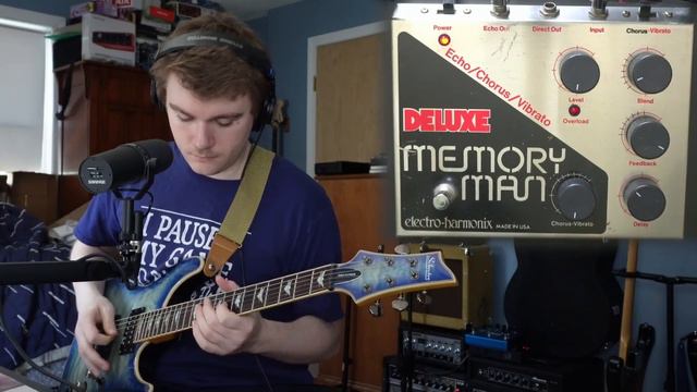 Electro-Harmonix Deluxe Memory Man Pedal Demo смотреть онлайн