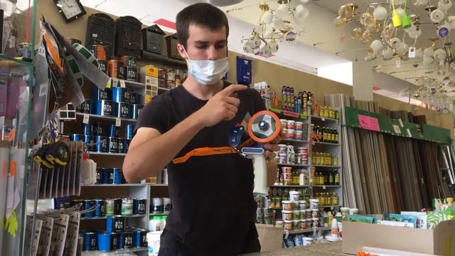 Как заправить скотч в ДИСПЕНСЕР смотреть онлайн