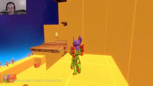 Yooka-Laylee ToyBox Full Playthrough PreAlpha plus ending EASTER EGG! смотреть онлайн