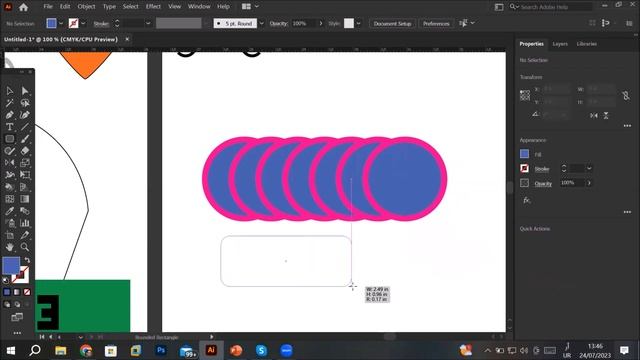 Learn Illustrator - L19 | Object Expand | Fill and Stroke | Scale to stroke | Making Icon & Logos смотреть онлайн