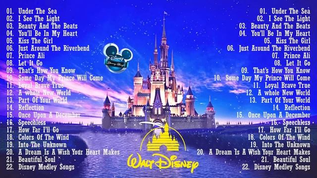 Disney Best Songs Ost - Disney Soundtracks Playlist 2023 смотреть онлайн
