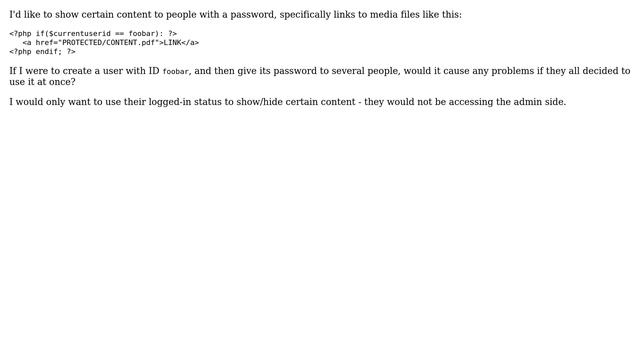 Wordpress: Password protect media attachment - share across guests смотреть онлайн