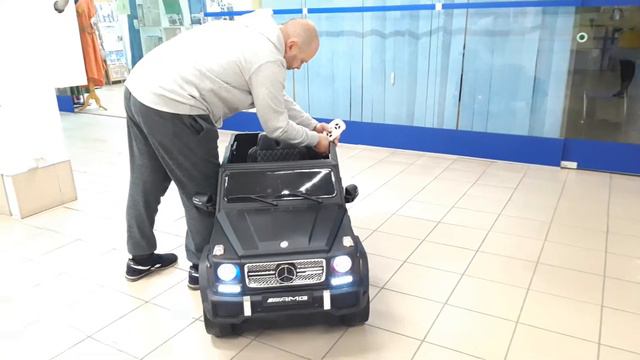 Детский электромобиль Mercedes-Benz-G65-AMG 4WD
