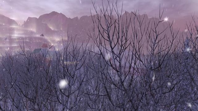 North Pole and Santa's Journey? Blizzard type conditions screensaver⛄ смотреть онлайн