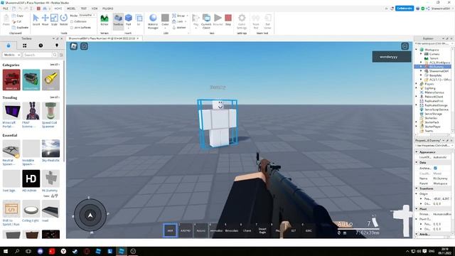 Как сделать свой шутер в Roblox Studio?!?!? смотреть онлайн