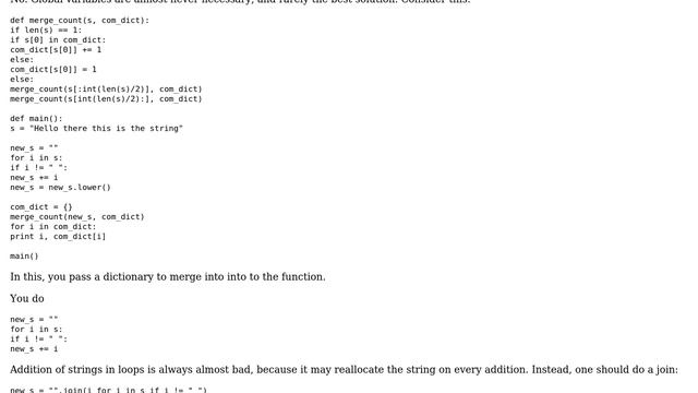 Code Review: Unique letter counter for string in Python (2 Solutions!!) смотреть онлайн