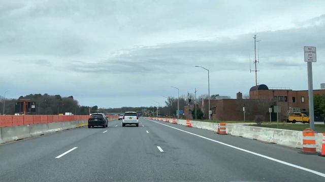 Chesapeake Bay Bridge, Drive from Kent Island to Annapolis Maryland смотреть онлайн