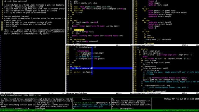 Urbit development session: Writing the %glob app смотреть онлайн