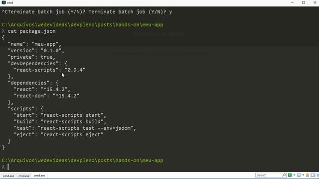 Create-react-app: A forma mais simples de iniciar um novo projeto em ReactJS смотреть онлайн