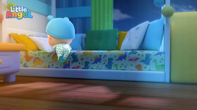 Baby John's Colorful Ice Cream 🍨 | Bingo And Baby John | Little Angel Nursery Rhymes And Kids Songs